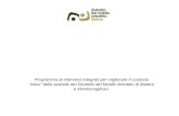 Programma di interventi integrati per migliorare il contesto “etico” delle aziende del Distretto del Mobile imbottito di Matera e Montescaglioso.