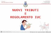 NUOVI TRIBUTI E REGOLAMENTO IUC Bilancio di previsione 2014_tributi.