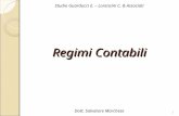Regimi Contabili Studio Guarducci E. – Lorenzini C. & Associati Dott. Salvatore Marchese 1.
