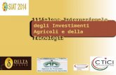 11°Salone Internazionale degli Investimenti Agricoli e della Tecnologia.