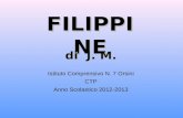 FILIPPINE di J. M. Istituto Comprensivo N. 7 Orsini CTP Anno Scolastico 2012-2013.