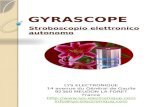 GYRASCOPE Stroboscopio elettronico autonomo LYS ELECTRONIQUE 14 avenue du Général de Gaulle 92360 MEUDON LA FORET France .