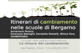 Itinerari di cambiamento nelle scuole di Bergamo Annamaria Persico, Emanuela Battaglia, Donatella Redaelli, Miriam Riva, ASABERG(BG) Le scuole: come cambiano.