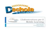 L’infrastruttura per il Mobile Learning Dario Zucchini Associazione Dschola 15 marzo 2014.