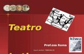 Liceo "L. da Vinci" - TERRACINA (LT) Prof.ssa Roma Teatro Latino.