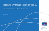 Esperienze e prospettive della società di ingegneria nei progetti finanziati dall’UE G. Iaquaniello, E. Palo, B. Morico, B. Masciocchi 4 Marzo 2014, Roma.