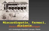 Miocardiopatie, farmaci, disionie Enrico Balli, Stefano Stroppa U.O. Cardiologia Ospedale S.Jacopo, Pistoia.