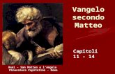 Vangelo secondo Matteo Reni - San Matteo e l’Angelo Pinacoteca Capitolina - Roma Capitoli 11 - 14