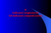 II Indicatori congiunturali Gli indicatori compositi (misti)