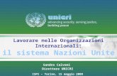1 Sandro Calvani Direttore UNICRI ISPI – Torino, 15 maggio 2009 Lavorare nelle Organizzazioni Internazionali: il sistema Nazioni Unite.