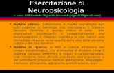 Esercitazione di Neuropsicologia a cura di Riccardo Pignatti (riccardopignatti@gmail.com) l Ambito clinico: l’attenzione è rivolta soprattutto agli esiti.