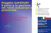 Progetto SAFEPORT Il porto e la gestione dei rischi industriali e ambientali WP4 Studio di un modello per le emissioni.