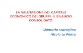 LA VALUTAZIONE DEL CAPITALE ECONOMICO DEI GRUPPI :IL BILANCIO CONSOLIDATO Giancarlo Maraglino Nicola La Pietra.