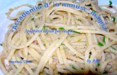 Spaghetti rapidi per single monsù Tina by Aflo Mettete a imbiondire uno spicchio di aglio e una spruzzata di peperoncino in una padella antiaderente.