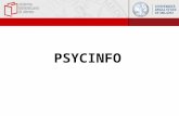PSYCINFO. Prodotto della American Psychological Association Banca-dati bibliografica con copertura temporale dal 1806 ad oggi, per oltre 2.450 periodici.