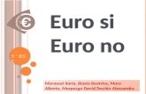 INDICE “Euro si, euro no” di Manasse, Nannicini, Saia Premessa Commercio estero Inflazione Spread Crescita PIL Produttività del lavoro Come intervenire: