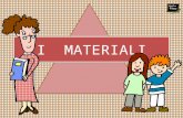 I MATERIALI. MATERIALI NATURALI Gli oggetti che ci circondano sono fatti di MATERIA I materiali che l’uomo utilizza possono essere di due tipi: MATERIALI.