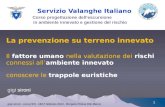 Gigi sironi - corso SVI - 16/17 febbraio 2013 - Borgata Chiesa (Val Maira) 1 Servizio Valanghe Italiano Corso progettazione dell’escursione in ambiente.