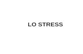 LO STRESS. STRESS = sindrome generale di adattamento dell’organismo alle sollecitazioni. In base a queste definizione lo stress è da considerarsi una.