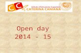 Open day 2014 - 15. Istituto Tecnico di Grafica e comunicazione (durata: 5 anni – diploma di maturità superiore – accesso al mondo del lavoro e all’università)