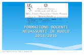 FORMAZIONE DOCENTI NEOASSUNTI IN RUOLO 2014/2015 Rita Fabrizio Ufficio Studi e Integrazione Ufficio XII - Ambito territoriale per la provincia di Modena.