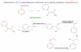 Soluzione. + Proponi una via di sintesi del 1-cicloesil-1-feniletanolo utilizzando Reattivi di Grignard ed i necessari composti organici. Dire inoltre.
