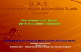 1 D. A. S. Direzione e Amministrazione della Scuola versione 2014/15 Uno strumento di lavoro per le istituzioni scolastiche Software realizzato da Bruno.
