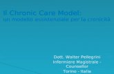 Dott. Walter Pellegrini  Infermiere Magistrale - Counsellor  Torino - Italia Il Chronic Care Model: un modello assistenziale per la cronicità.