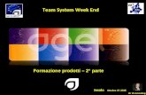 Dr W.Amzallag Jesolo Ottobre 25 2008 5 Team System Week End Formazione prodotti – 2° parte.