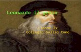Leonardo il genio Classe IV Collegio Gallio Como.