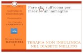 Fare clic sull'icona per inserire un'immagine TERAPIA NON INSULINICA NEL DIABETE MELLITO ASL 1 UMBRIA Servizio di Diabetologia Responsabile: Dr. Corrado.