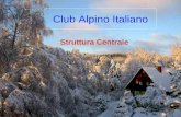 Club Alpino Italiano Struttura Centrale. ASSEMBLEA DEI DELEGATI PAST PRESIDENT PAST PRESIDENT CC Comitato Centrale di Indirizzo e Controllo PRESIDENTE.