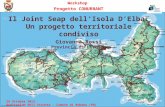 Workshop Progetto CONURBANT Il Joint Seap dell’Isola D’Elba: Un progetto territoriale condiviso Giovanna Rossi Provincia di Livorno 29 Ottobre 2013 Auditorium.