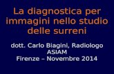 La diagnostica per immagini nello studio delle surreni dott. Carlo Biagini, Radiologo ASIAM Firenze – Novembre 2014.