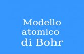Modello atomico di Bohr. Bohr e lo spettro a righe dell’Idrogeno Visto il successo ottenuto nella risoluzione del problema del corpo nero e dell'effetto.