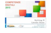 Setting II Livello Base Dario Zucchini Associazione Dschola ITI Majorana - Grugliasco.