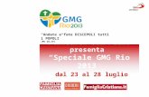 Benessere Gennaio 2013 Periodici San Paolo presenta “Speciale GMG Rio 2013” dal 23 al 28 luglio “Andate e fate DISCEPOLI tutti i POPOLI” (Mt 28,19)