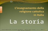 Laurea Magistrale in Scienze Religiose - Teoria della scuola – a. a. 2013/’14 – prof. Nicola Tricarico IRC ITALIA 1/18 Facoltà Teologica Pugliese Istituto.