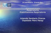 Dr.ssa Maria Grazia Boi Fisiopatologia Respiratoria Riabilitazione Respiratoria Azienda Sanitaria Firenze Ospedale Piero Palagi.