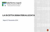 Napoli 27 Novembre 2014 1. 2 L’art. 50 della legge n. 326/2003 ha istituito il sistema nazionale per il monitoraggio della spesa farmaceutica e specialistica.