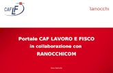 Portale CAF LAVORO E FISCO in collaborazione con RANOCCHICOM Roma Aprile 2012.