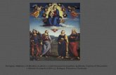 Perugino, Madonna col Bambino in gloria e i santi Giovanni Evangelista, Apollonia, Caterina d’Alessandria e Michele Arcangelo (1500 ca.), Bologna, Pinacoteca.