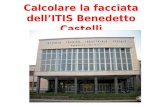Calcolare la facciata dell’ITIS Benedetto Castelli.