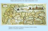 Mappa geolinguistica, De vulgari eloquentia I x 6-9 Mappa dell’Italia di Matteo Greuter (1564-1638), pittore e incisore tedesco.