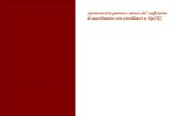 Spettrometria gamma e misura del coefficiente di assorbimento con scintillatori a NaI(Tl)