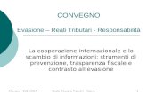 Fate clic per aggiungere testo Cherasco - 21/11/2014Studio Tributario Pradolini - Padova1 CONVEGNO Evasione – Reati Tributari - Responsabilità La cooperazione.