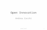 Open Innovation Andrea Cocchi 1. Open Innovation Un nuovo modo di fare innovazione, basato su un modello competitivo/collaborativo Si basa su alcuni principi.