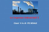 Le imprese industriali 1 Classi V A e B ITE SERALE.