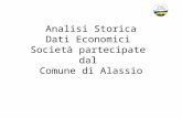 Analisi Storica Dati Economici Società partecipate dal Comune di Alassio.