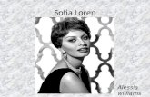 Sofia Loren Alessia williams. Sofia nacque a Pozzuoli il 20 Settembre 1934, ha avuto un talent innatato per la recitazione. La sua vita e` stata un continuo.